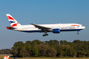 British Airways Boeing 777-236(ER) (G-YMMP) at  Tampa - International, United States