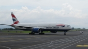British Airways Boeing 777-236(ER) (G-YMMR) at  San Jose - Juan Santamaria International, Costa Rica