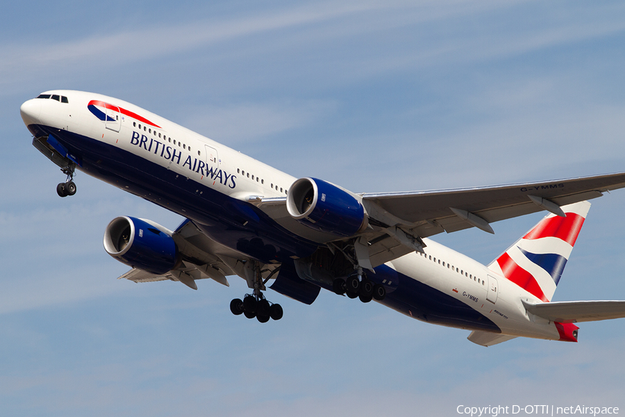 British Airways Boeing 777-236(ER) (G-YMMS) | Photo 303941