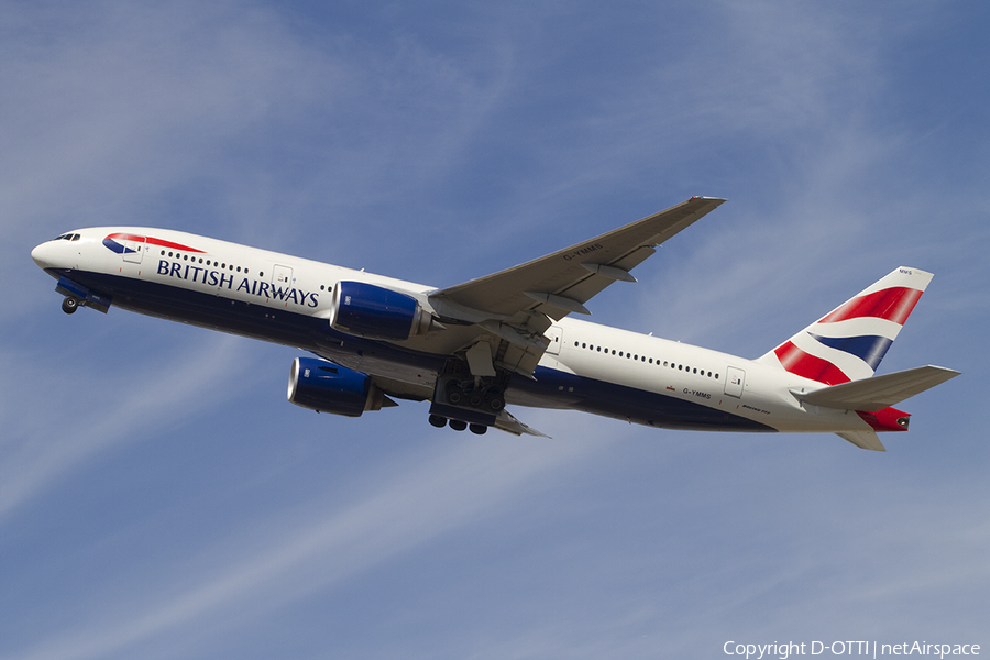 British Airways Boeing 777-236(ER) (G-YMMS) | Photo 303942