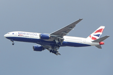 British Airways Boeing 777-236(ER) (G-YMMT) at  Rio De Janeiro - Galeao - Antonio Carlos Jobim International, Brazil