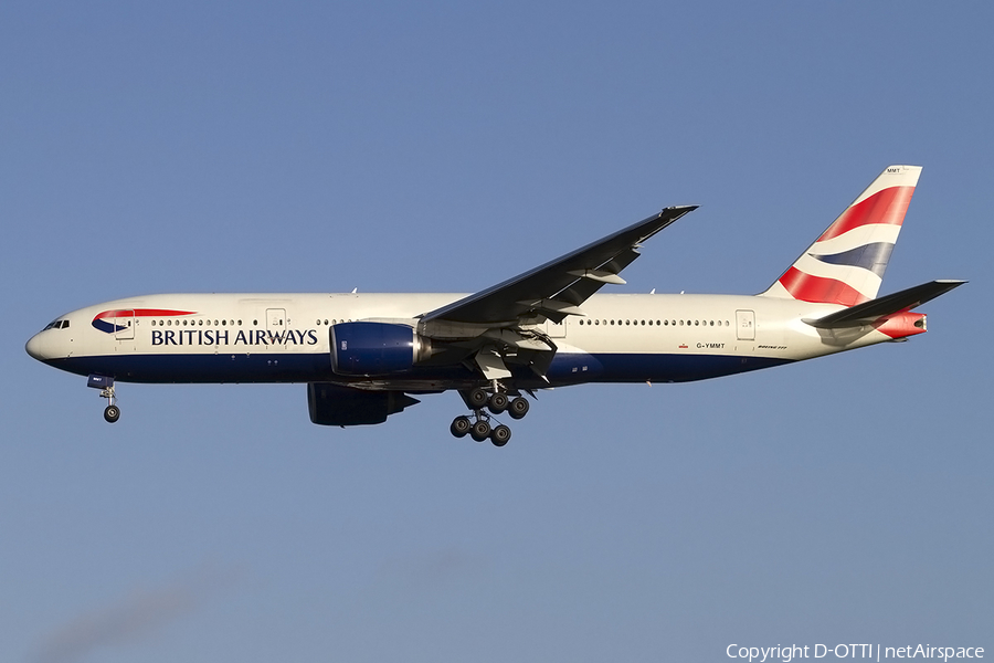 British Airways Boeing 777-236(ER) (G-YMMT) | Photo 400695