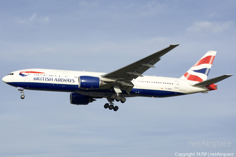 British Airways Boeing 777-236(ER) (G-YMMT) | Photo 45806