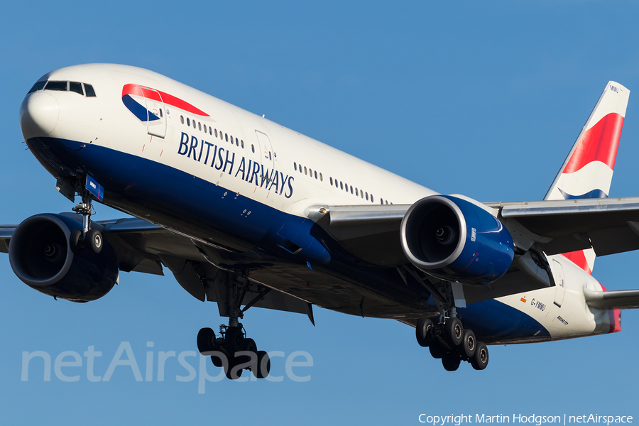 British Airways Boeing 777-236(ER) (G-YMMU) | Photo 130789