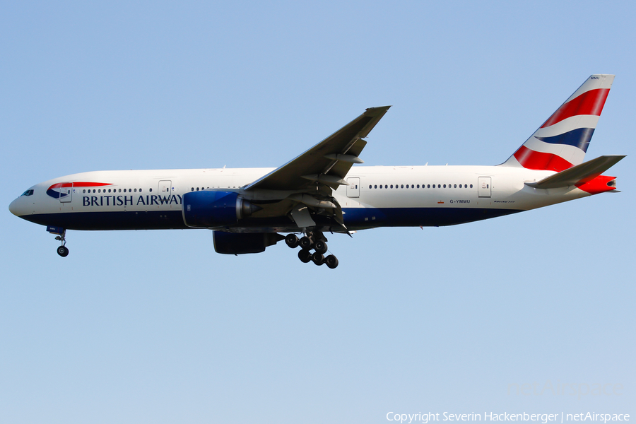 British Airways Boeing 777-236(ER) (G-YMMU) | Photo 205119