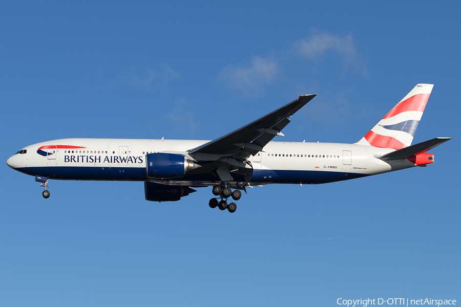 British Airways Boeing 777-236(ER) (G-YMMU) | Photo 524819