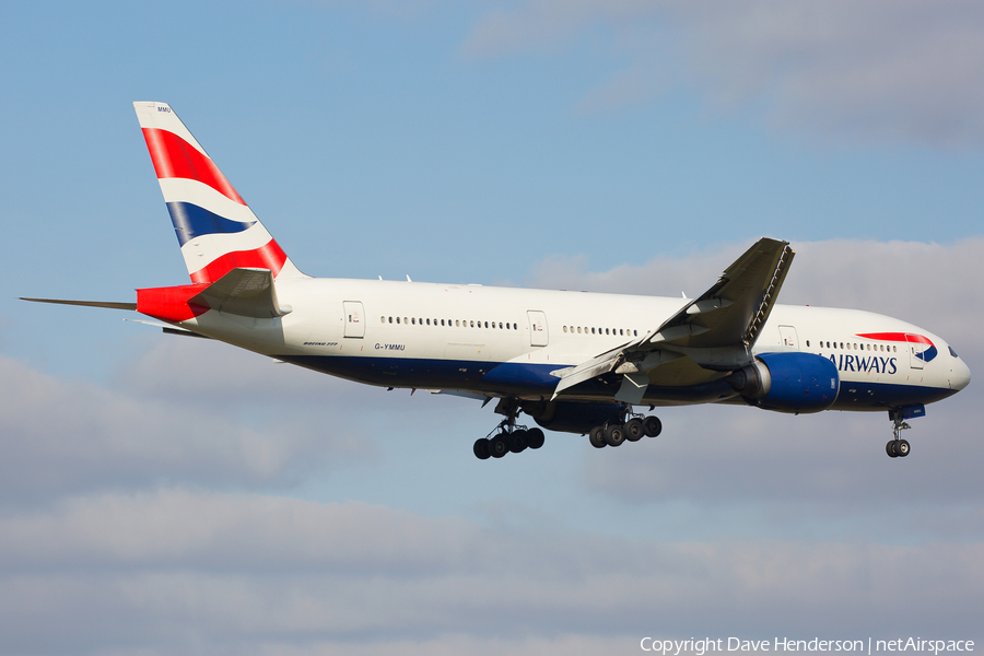 British Airways Boeing 777-236(ER) (G-YMMU) | Photo 71468