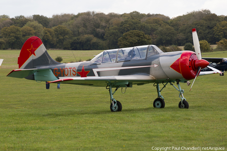 (Private) Yakovlev Yak-52 (G-YOTS) | Photo 192379