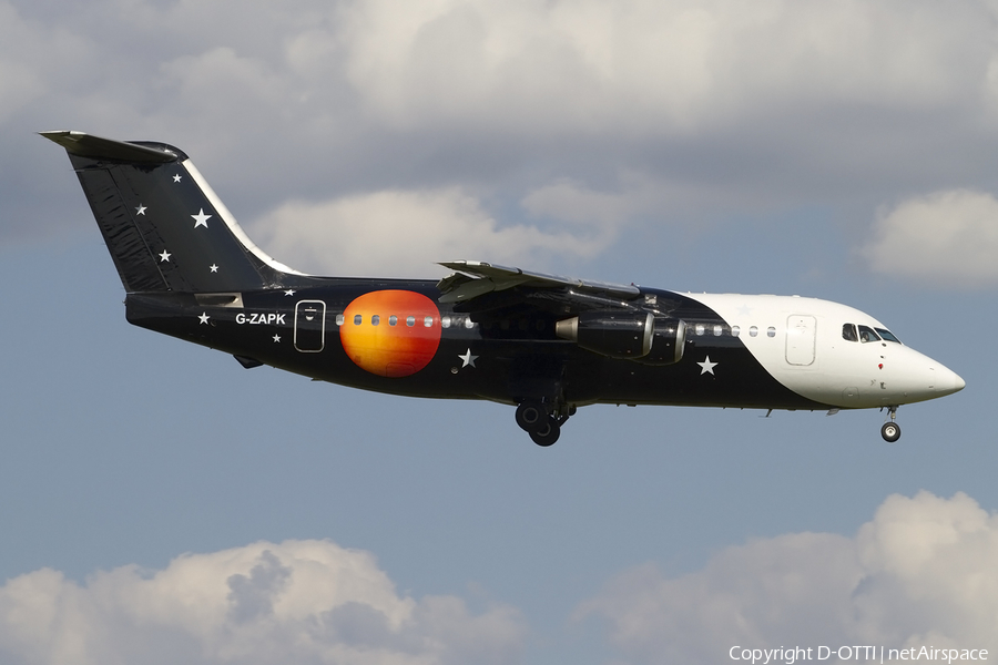 Titan Airways BAe Systems BAe-146-200QC (G-ZAPK) | Photo 416679