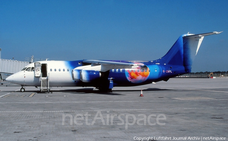 Titan Airways BAe Systems BAe-146-200 (G-ZAPL) | Photo 402000