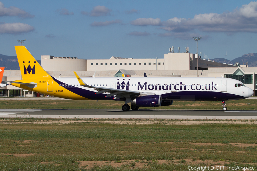 Monarch Airlines Airbus A321-231 (G-ZBAD) | Photo 522790