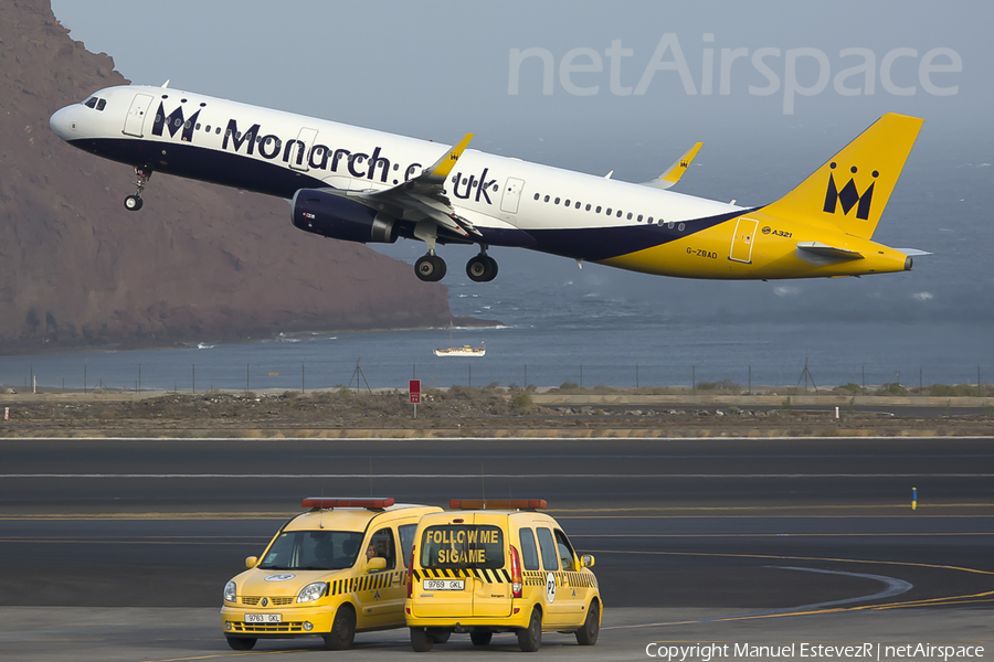 Monarch Airlines Airbus A321-231 (G-ZBAD) | Photo 116970