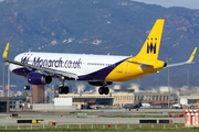 Monarch Airlines Airbus A321-231 (G-ZBAE) at  Barcelona - El Prat, Spain