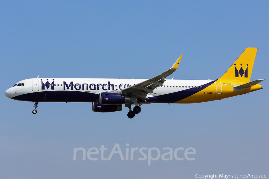 Monarch Airlines Airbus A321-231 (G-ZBAE) | Photo 201219