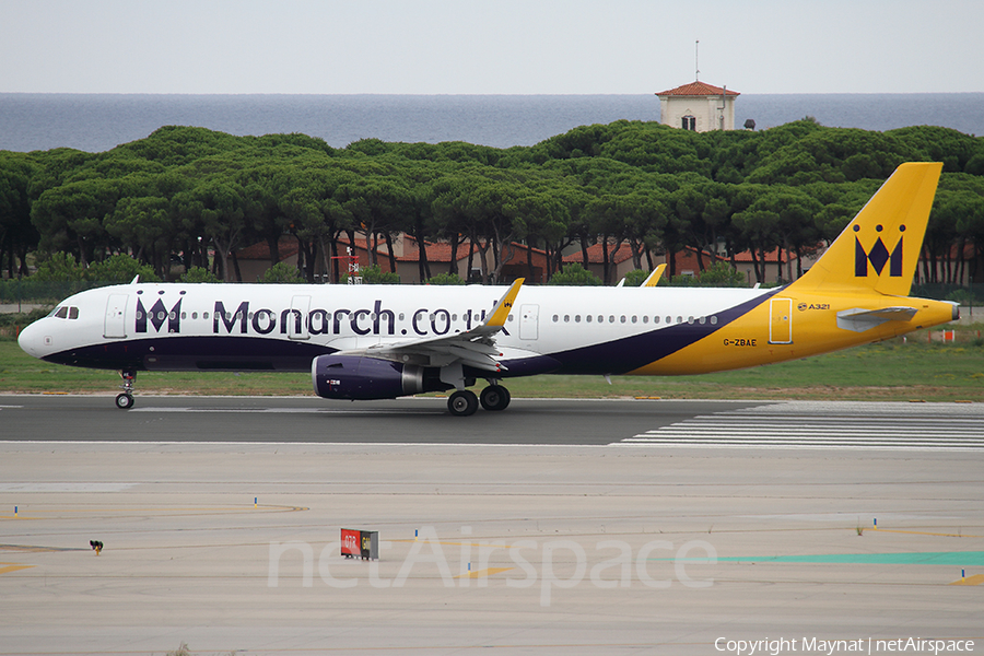 Monarch Airlines Airbus A321-231 (G-ZBAE) | Photo 382546
