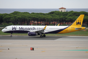 Monarch Airlines Airbus A321-231 (G-ZBAE) at  Barcelona - El Prat, Spain