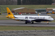 Monarch Airlines Airbus A321-231 (G-ZBAE) at  Birmingham - International, United Kingdom