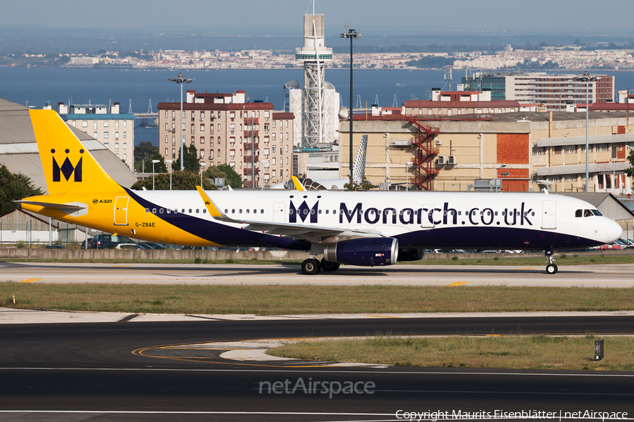 Monarch Airlines Airbus A321-231 (G-ZBAE) | Photo 158114