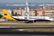 Monarch Airlines Airbus A321-231 (G-ZBAE) at  Lisbon - Portela, Portugal