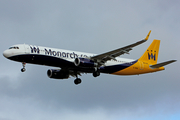 Monarch Airlines Airbus A321-231 (G-ZBAE) at  Gran Canaria, Spain
