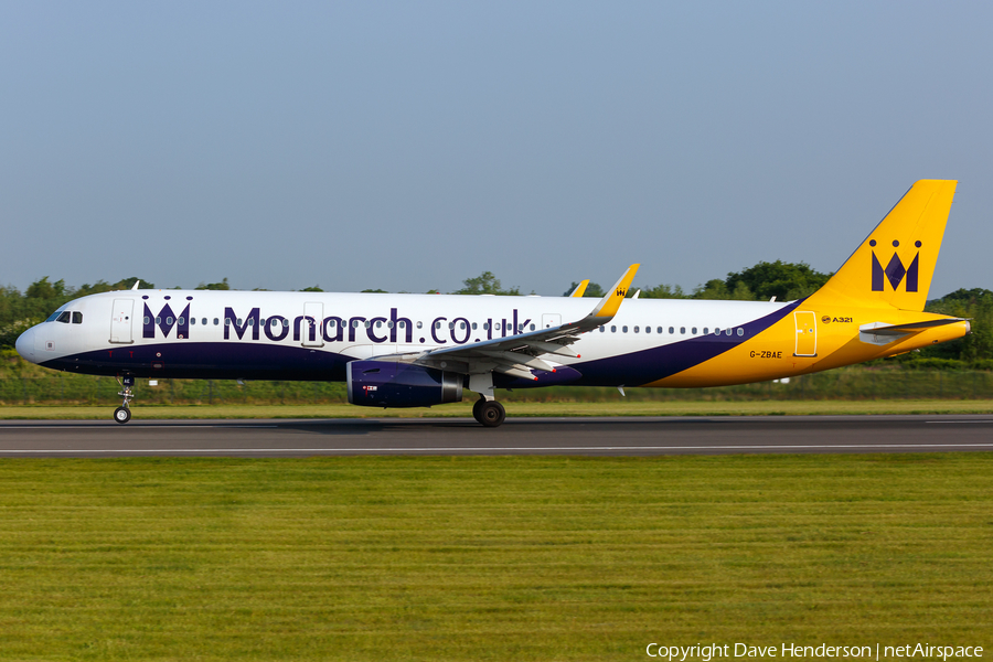 Monarch Airlines Airbus A321-231 (G-ZBAE) | Photo 154332