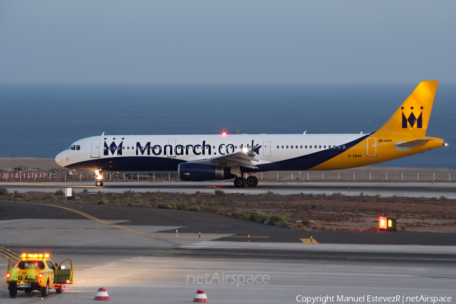 Monarch Airlines Airbus A321-231 (G-ZBAE) | Photo 112107