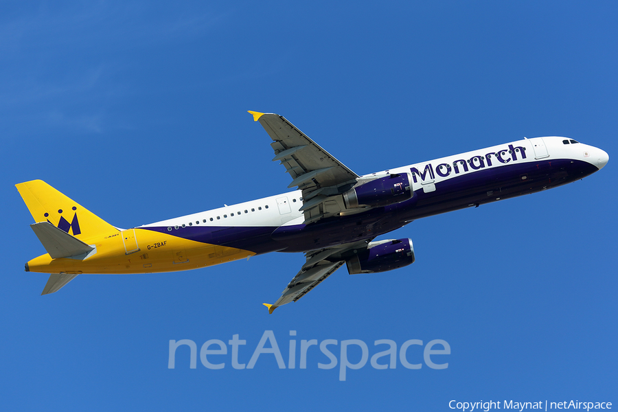 Monarch Airlines Airbus A321-231 (G-ZBAF) | Photo 181112