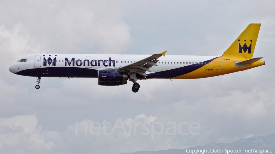 Monarch Airlines Airbus A321-231 (G-ZBAF) | Photo 236223