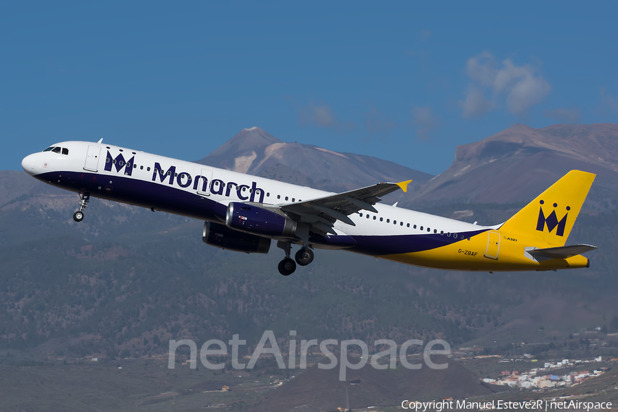 Monarch Airlines Airbus A321-231 (G-ZBAF) | Photo 133945