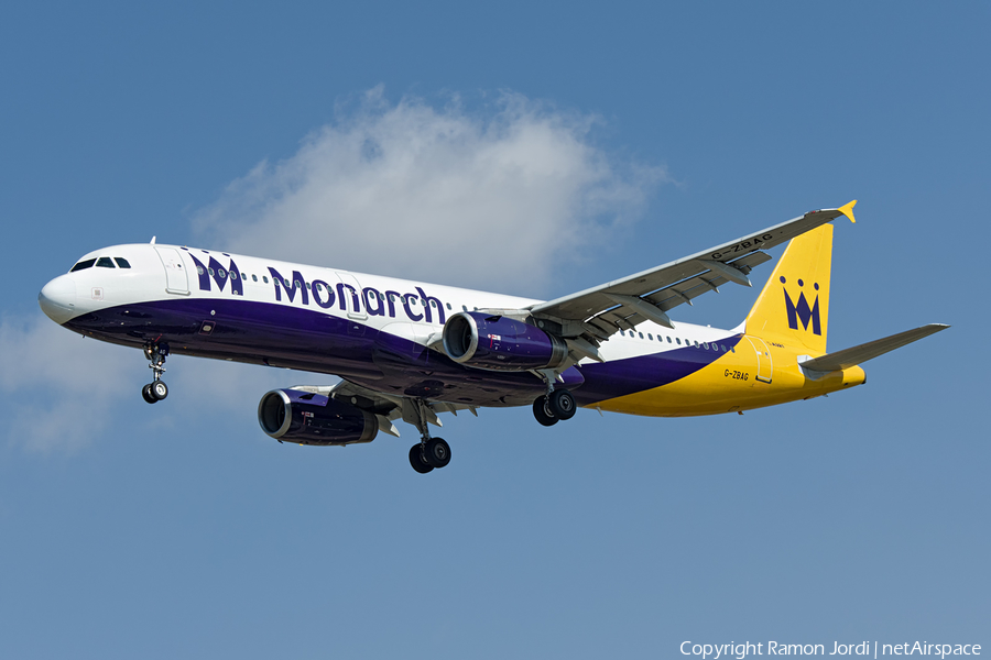 Monarch Airlines Airbus A321-231 (G-ZBAG) | Photo 162017