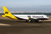 Monarch Airlines Airbus A320-214 (G-ZBAH) at  Lanzarote - Arrecife, Spain