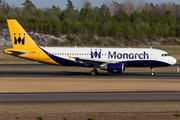 Monarch Airlines Airbus A320-214 (G-ZBAH) at  Stockholm - Arlanda, Sweden