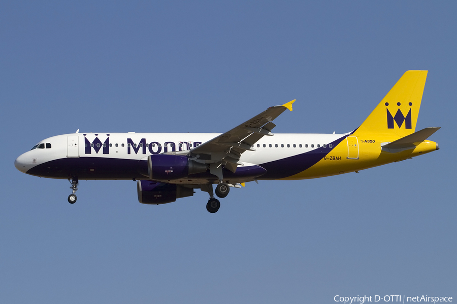 Monarch Airlines Airbus A320-214 (G-ZBAH) | Photo 415671