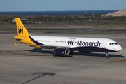 Monarch Airlines Airbus A321-231 (G-ZBAI) at  Gran Canaria, Spain