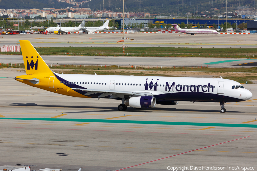 Monarch Airlines Airbus A321-231 (G-ZBAJ) | Photo 157990