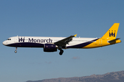 Monarch Airlines Airbus A321-231 (G-ZBAJ) at  Palma De Mallorca - Son San Juan, Spain