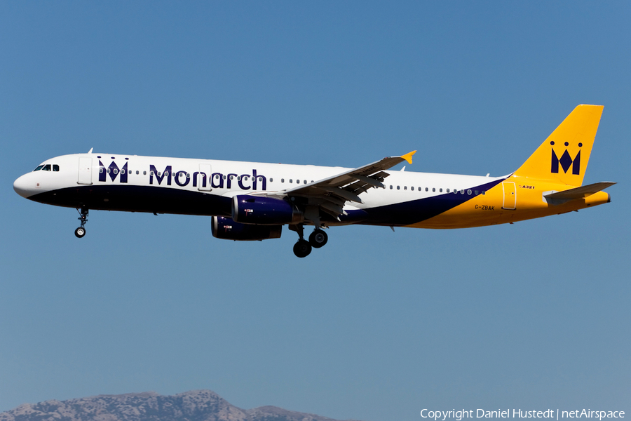 Monarch Airlines Airbus A321-231 (G-ZBAK) | Photo 502189