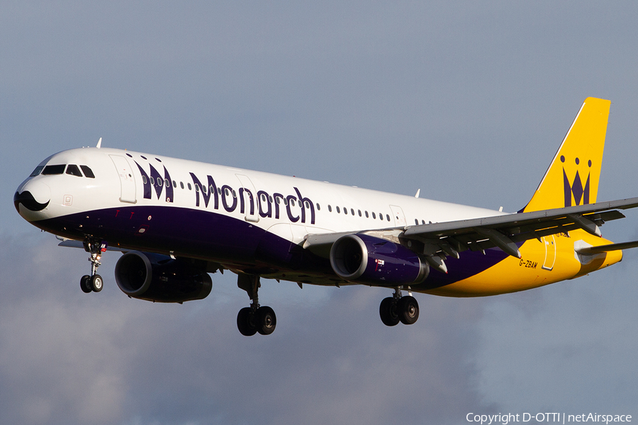 Monarch Airlines Airbus A321-231 (G-ZBAM) | Photo 520923