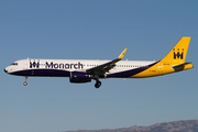 Monarch Airlines Airbus A321-231 (G-ZBAM) at  Palma De Mallorca - Son San Juan, Spain