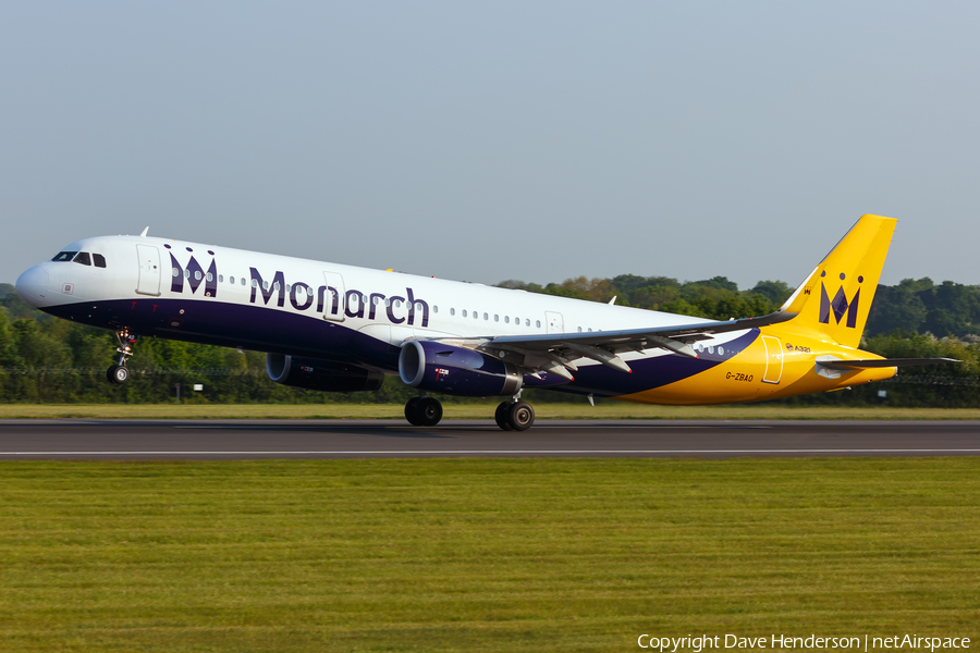 Monarch Airlines Airbus A321-231 (G-ZBAO) | Photo 154320