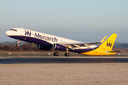 Monarch Airlines Airbus A321-231 (G-ZBAO) at  Manchester - International (Ringway), United Kingdom