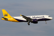 Monarch Airlines Airbus A320-214 (G-ZBAP) at  Rome - Fiumicino (Leonardo DaVinci), Italy