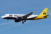 Monarch Airlines Airbus A320-214 (G-ZBAP) at  London - Gatwick, United Kingdom