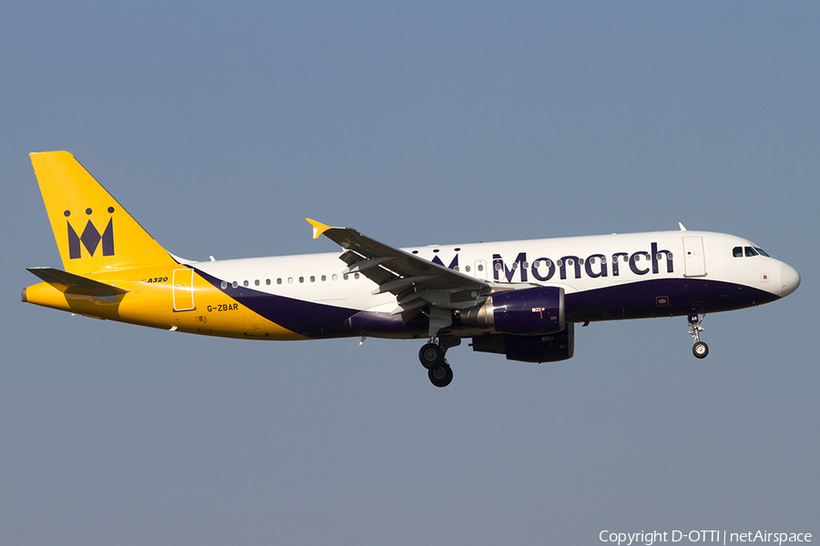 Monarch Airlines Airbus A320-214 (G-ZBAR) | Photo 508675