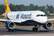 Monarch Airlines Airbus A320-214 (G-ZBAS) at  Porto, Portugal