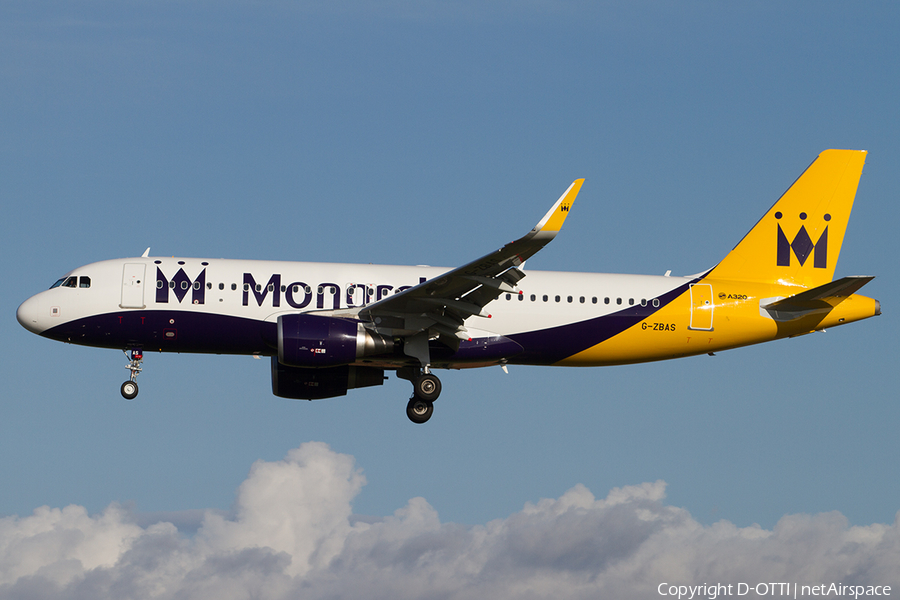 Monarch Airlines Airbus A320-214 (G-ZBAS) | Photo 518956