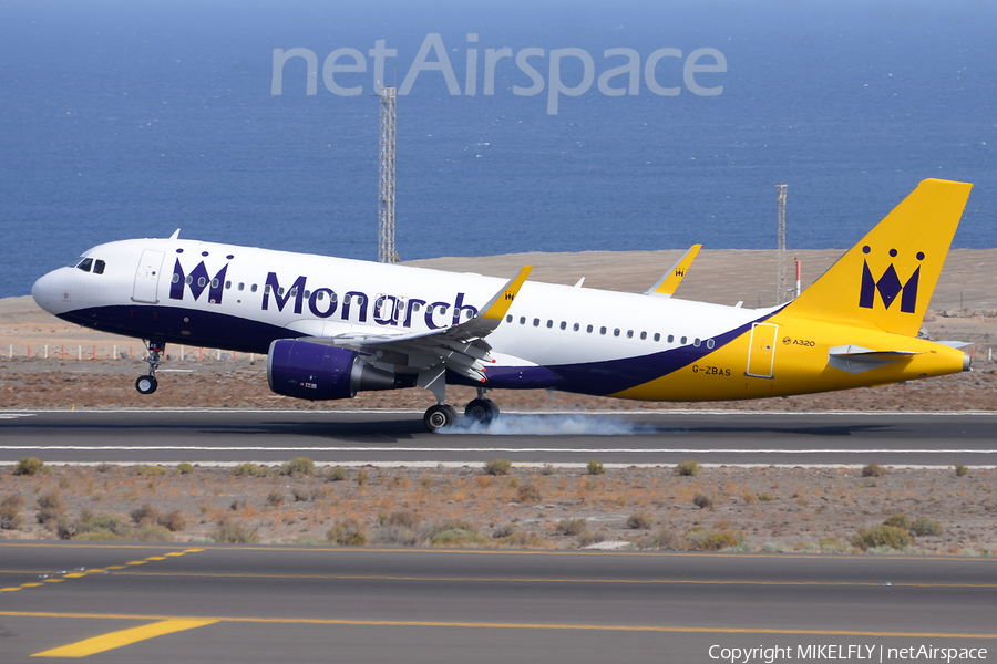 Monarch Airlines Airbus A320-214 (G-ZBAS) | Photo 494890