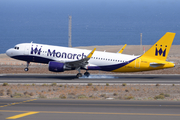 Monarch Airlines Airbus A320-214 (G-ZBAS) at  Tenerife Sur - Reina Sofia, Spain