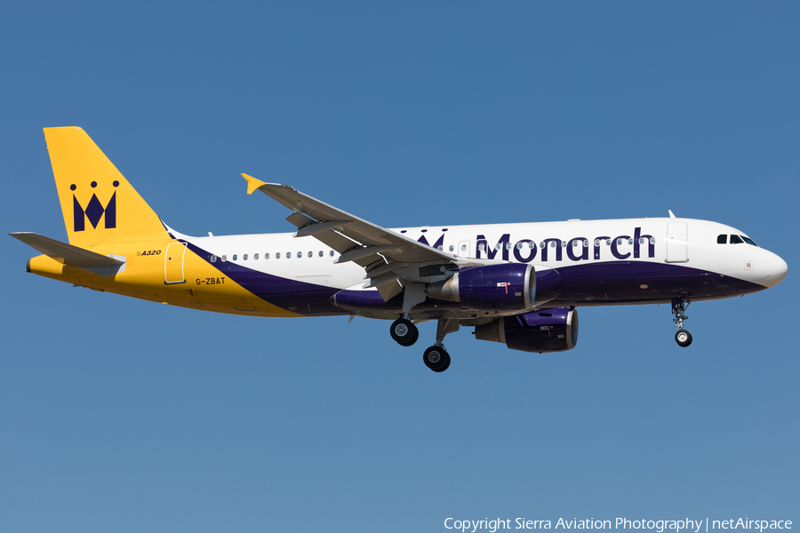 Monarch Airlines Airbus A320-214 (G-ZBAT) | Photo 330458