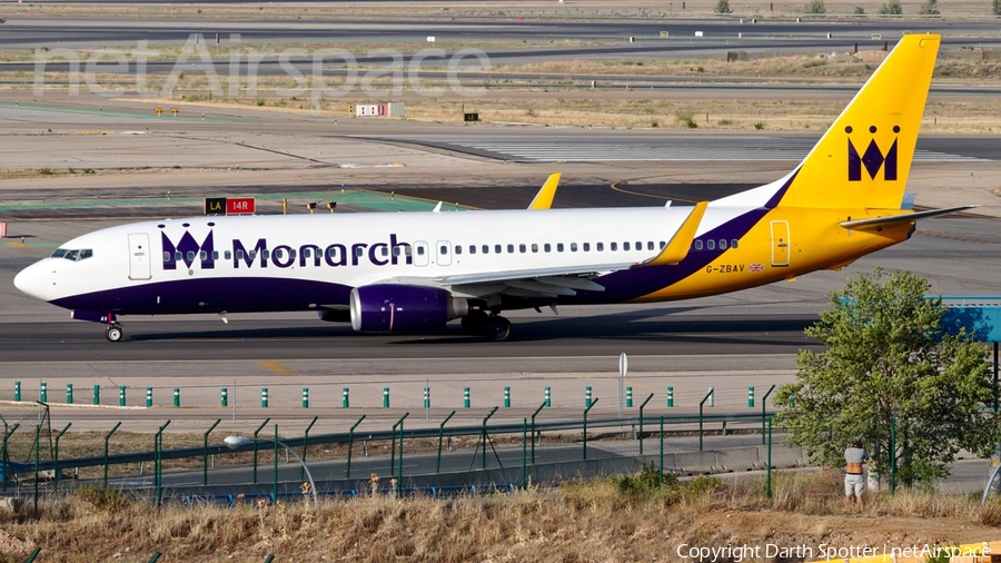 Monarch Airlines Boeing 737-82R (G-ZBAV) | Photo 180624